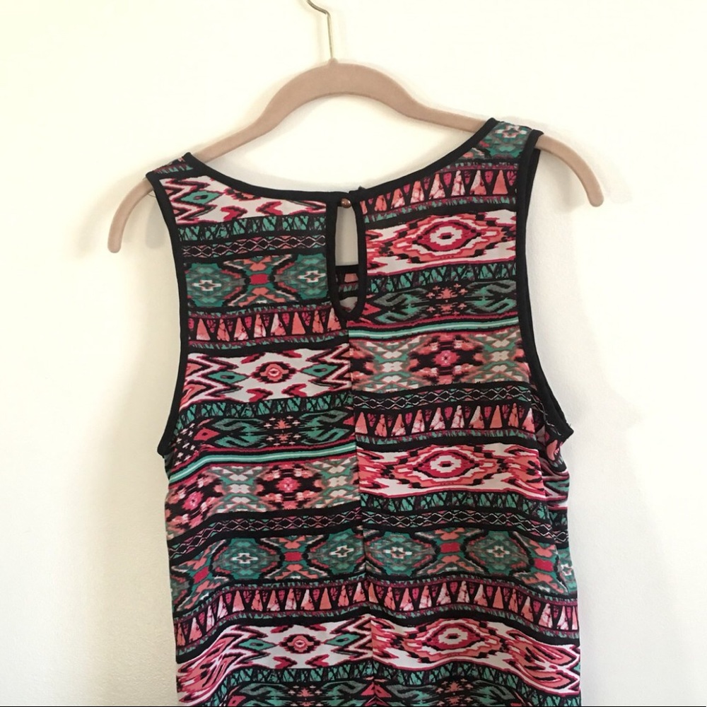 Aztec Print Tank Top - Picture 3 of 3